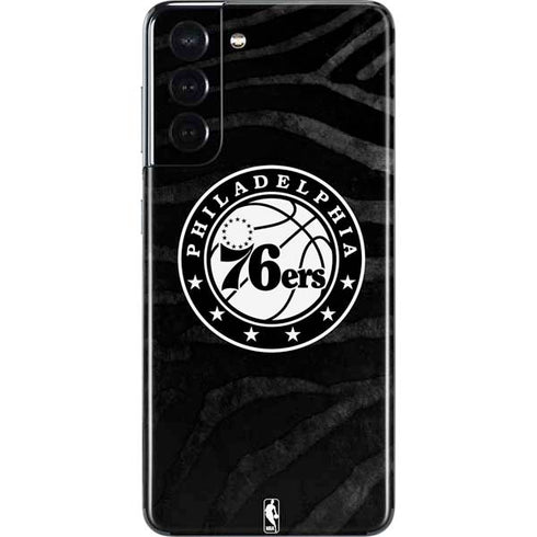 NBA Philadelphia 76ers Animal Print Galaxy S21 5G Skin