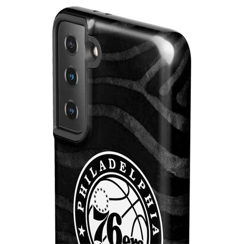 NBA Philadelphia 76ers Animal Print Galaxy S21 Plus 5G Pro Case