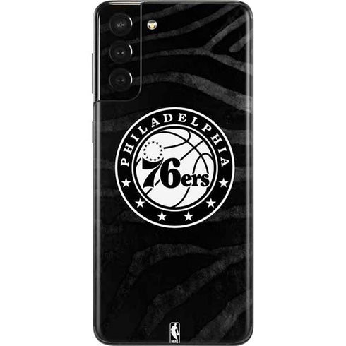 NBA Philadelphia 76ers Animal Print Galaxy S21 Plus 5G Skin