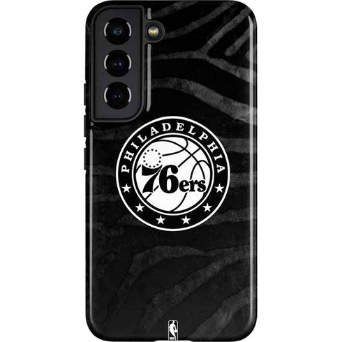 NBA Philadelphia 76ers Animal Print Galaxy S22 Pro Case