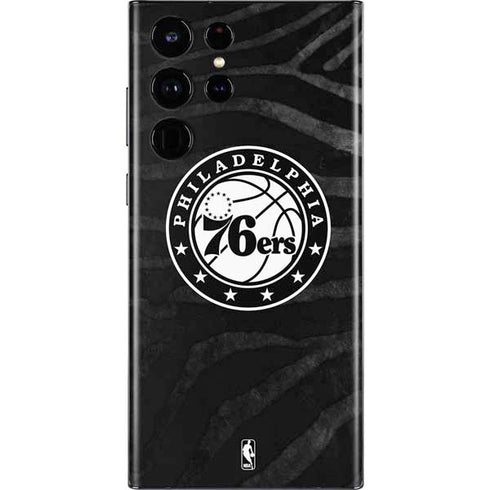NBA Philadelphia 76ers Animal Print Galaxy S22 Ultra Skin