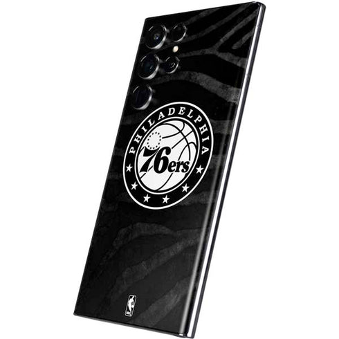 NBA Philadelphia 76ers Animal Print Galaxy S22 Ultra Skin