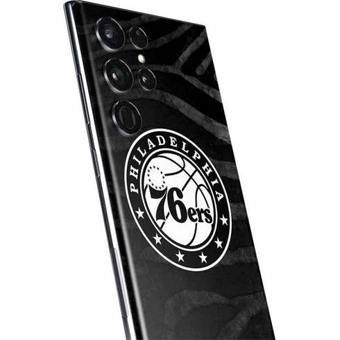 NBA Philadelphia 76ers Animal Print Galaxy S22 Ultra Skin