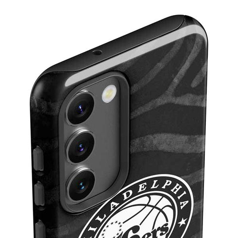 NBA Philadelphia 76ers Animal Print Galaxy S23 Plus Pro Case