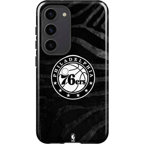 NBA Philadelphia 76ers Animal Print Galaxy S23 Pro Case
