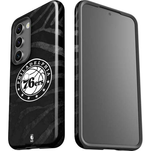 NBA Philadelphia 76ers Animal Print Galaxy S23 Pro Case