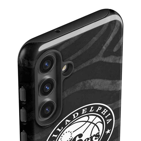 NBA Philadelphia 76ers Animal Print Galaxy S24 Plus Impact Case