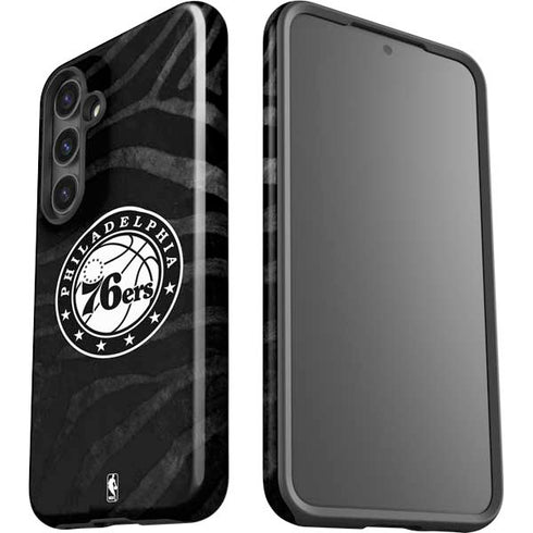 NBA Philadelphia 76ers Animal Print Galaxy S24 Plus Impact Case