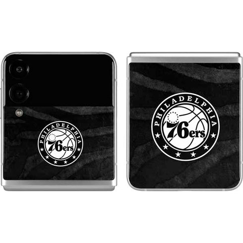 NBA Philadelphia 76ers Animal Print Galaxy Z Flip4 5G Skin