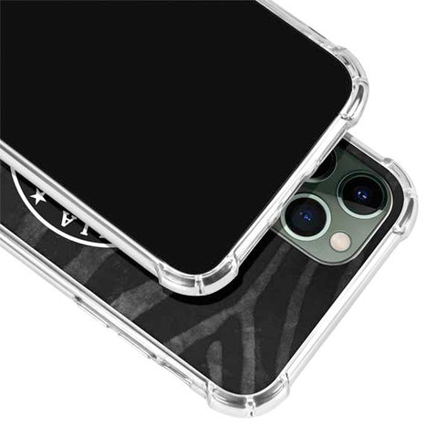 NBA Philadelphia 76ers Animal Print iPhone 11 Pro Max Clear Case