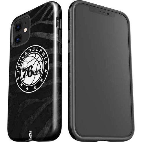 NBA Philadelphia 76ers Animal Print iPhone 12 Impact Case