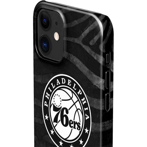 NBA Philadelphia 76ers Animal Print iPhone 12 Mini Lite Case