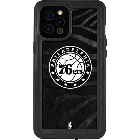NBA Philadelphia 76ers Animal Print iPhone 12 Pro Max Waterproof Case