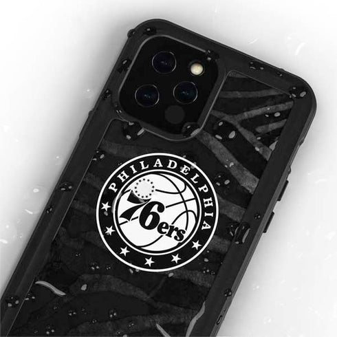 NBA Philadelphia 76ers Animal Print iPhone 12 Pro Waterproof Case