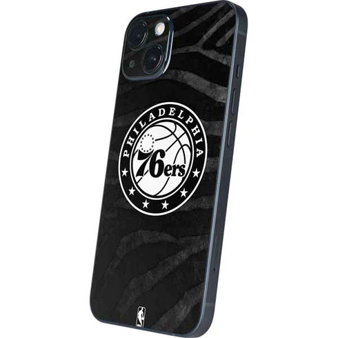 NBA Philadelphia 76ers Animal Print iPhone 15 Plus Skin