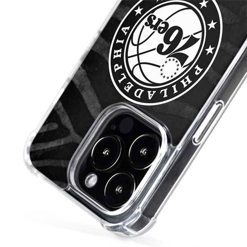 NBA Philadelphia 76ers Animal Print iPhone 14 Pro MagSafe Case