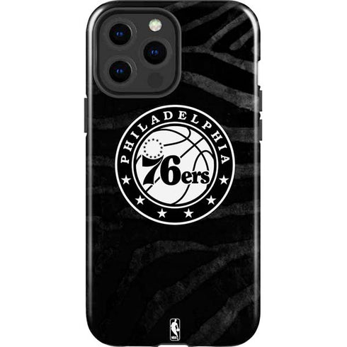 NBA Philadelphia 76ers Animal Print iPhone 15 Pro Max Impact Case