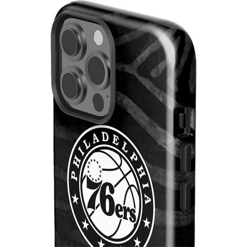 NBA Philadelphia 76ers Animal Print iPhone 15 Pro Max Impact Case
