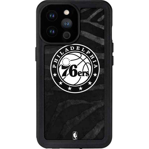 NBA Philadelphia 76ers Animal Print iPhone 14 Pro Max Waterproof Case