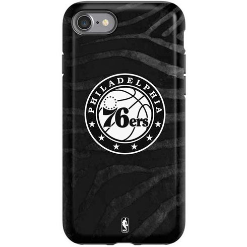 NBA Philadelphia 76ers Animal Print iPhone SE (2nd & 3rd Gen) Pro Case