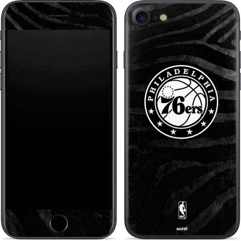 NBA Philadelphia 76ers Animal Print iPhone SE (2nd & 3rd Gen) Skin