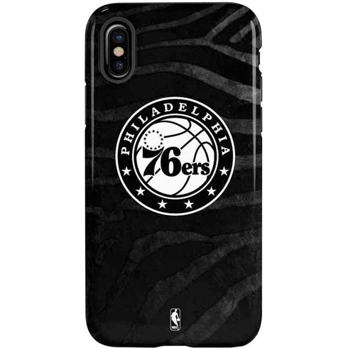 NBA Philadelphia 76ers Animal Print iPhone X Pro Case