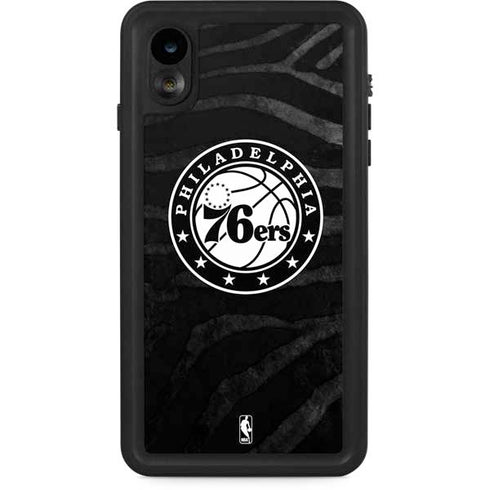 NBA Philadelphia 76ers Animal Print iPhone XR Waterproof Case