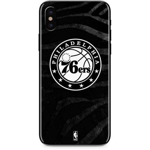 NBA Philadelphia 76ers Animal Print iPhone XS Max Skin