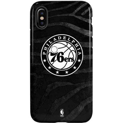 NBA Philadelphia 76ers Animal Print iPhone XS Pro Case