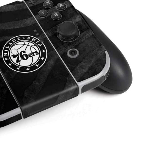NBA Philadelphia 76ers Animal Print Nintendo Switch OLED (2021) Skin