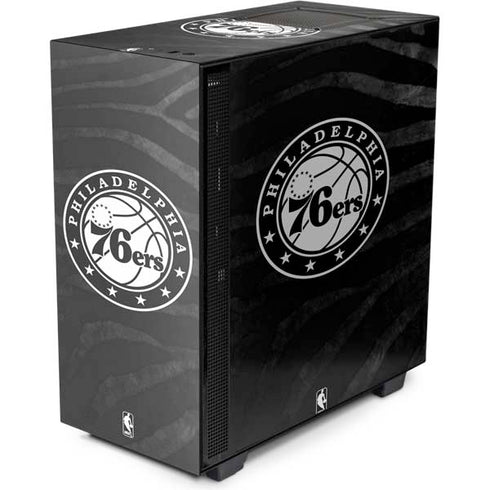 NBA Philadelphia 76ers Animal Print NZXT H510 Compact ATX Mid-Tower Case Skin