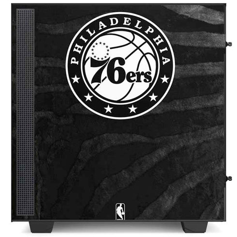 NBA Philadelphia 76ers Animal Print NZXT H510 Compact ATX Mid-Tower Case Skin