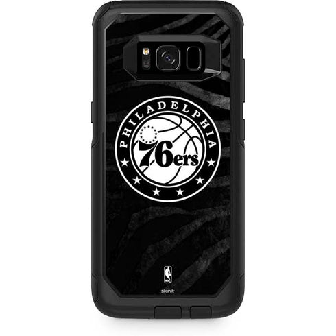 NBA Philadelphia 76ers Animal Print Otterbox Commuter Galaxy Skin