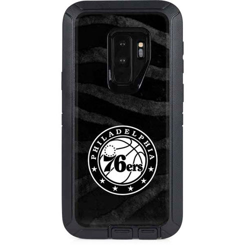 NBA Philadelphia 76ers Animal Print Otterbox Defender Galaxy Skin