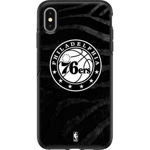NBA Philadelphia 76ers Animal Print Otterbox Symmetry iPhone Skin