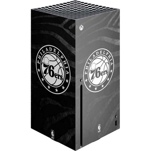 NBA Philadelphia 76ers Animal Print Xbox Series X Console Skin