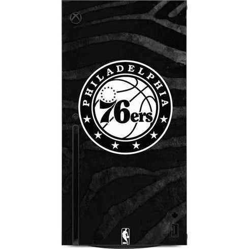 NBA Philadelphia 76ers Animal Print Xbox Series X Console Skin