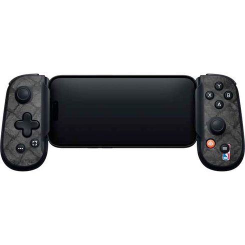 NBA Philadelphia 76ers Black Rust Backbone One for iPhone Game Controller Skin