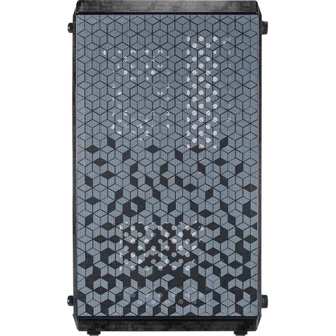 NBA Philadelphia 76ers Black Rust Cooler Master MasterBox Q300L Mini Tower Skin