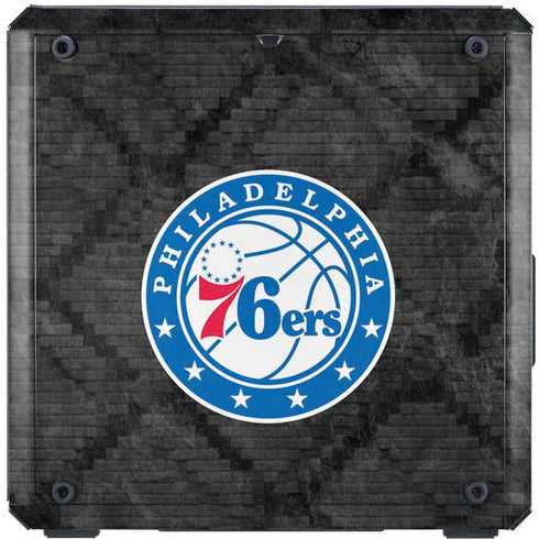 NBA Philadelphia 76ers Black Rust Cooler Master MasterBox Q300L Mini Tower Skin