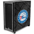 NBA Philadelphia 76ers Black Rust Corsair 4000D Tempered Glass Mid-Tower ATX Case Skin