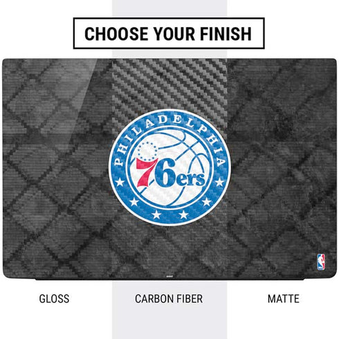 NBA Philadelphia 76ers Black Rust Dell Vostro Skin