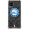 NBA Philadelphia 76ers Black Rust Galaxy A12 Clear Case