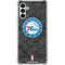 NBA Philadelphia 76ers Black Rust Galaxy A13 5G Clear Case