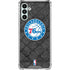 NBA Philadelphia 76ers Black Rust Galaxy A13 5G Clear Case
