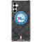 NBA Philadelphia 76ers Black Rust Galaxy A14 5G Clear Case