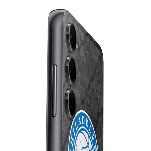 NBA Philadelphia 76ers Black Rust Galaxy A14 5G Skin