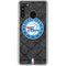 NBA Philadelphia 76ers Black Rust Galaxy A21 Clear Case