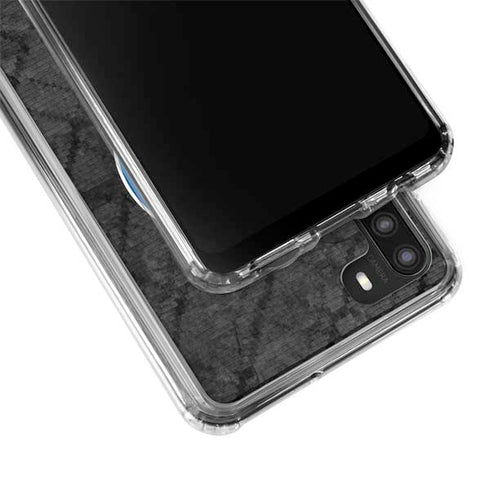 NBA Philadelphia 76ers Black Rust Galaxy A21 Clear Case