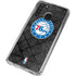 NBA Philadelphia 76ers Black Rust Galaxy A21 Clear Case